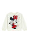 Детски Суичър White Minnie Mouse