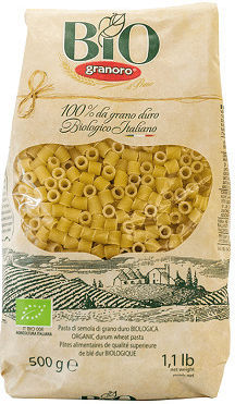Спагети Ditalini Canneroni Макаронак 500гр Granoro Органичен продукт