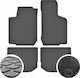 Set of Rubber Mats 4 Pieces VW Golf IV Bora 1998-2004 New Beetle Stoppers