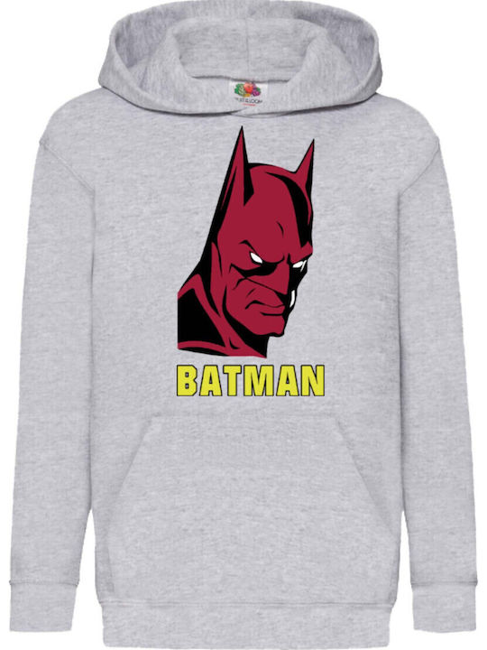 Детски Суичър с Качулка и Джобове Сив Dc Comics...