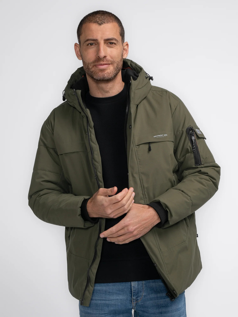 Petrol Industries Winter Jacket Parka Green M-3040-JAC104
