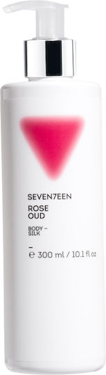 Seventeen Body Silk Rose Ενυδατικό Γαλάκτωμα Σώματος 300ml