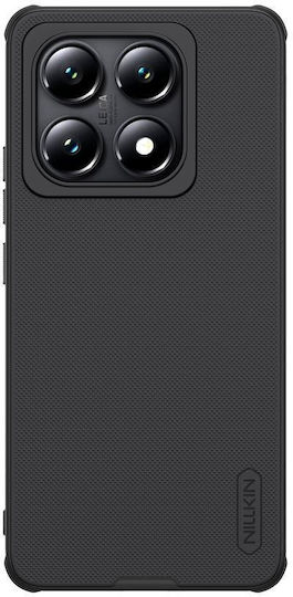 Nillkin Super Frosted Pro Umschlag Rückseite Kunststoff / Silikon Schwarz (Xiaomi 14T Pro)