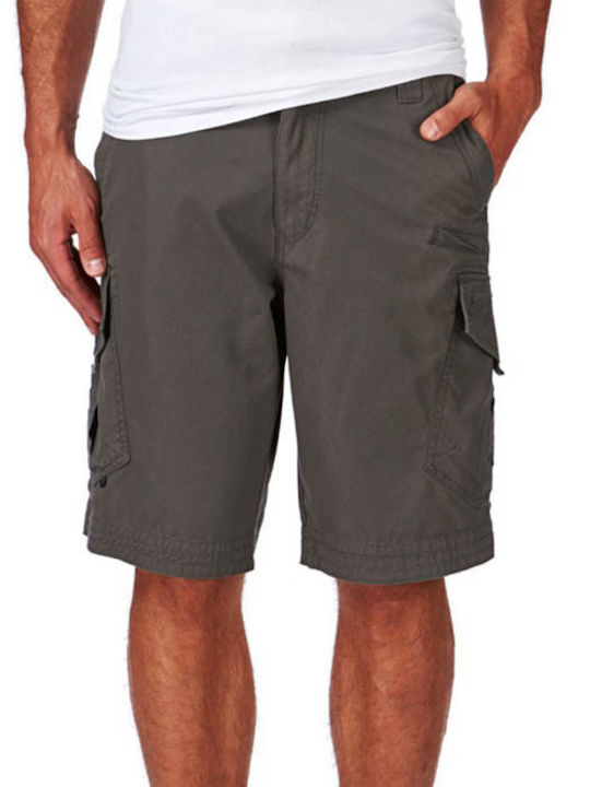 Slambozo Men's Shorts Cargo Solid Charcoal