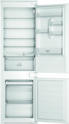 Hotpoint-Ariston Хладилник с фризер 268лт Бял HAC18D041A1