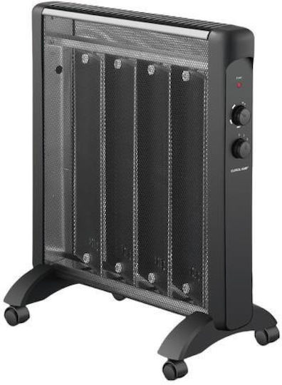 Eurolamp Convector Heater Floor 2000W Mica 55x61.5cm Black