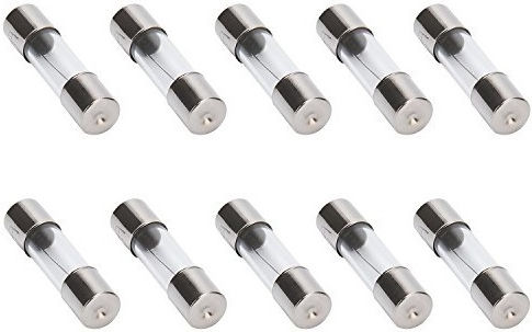 Set Auto-Sicherungen Glas-Rundsicherungen 10Stück
