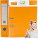 Donau Clipboard for Paper A4 Yellow 1pcs