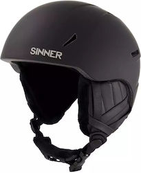 Sinner Men's Helmet for Ski & Snowboard Black