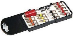 15-piece Socket Set Extension Strend Pro Sk-2250276 25 Mm Chrome