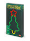 Beleuchtet Weihnachtsdekoration Baum Lichtschlauch 28.5cm Elektrisch