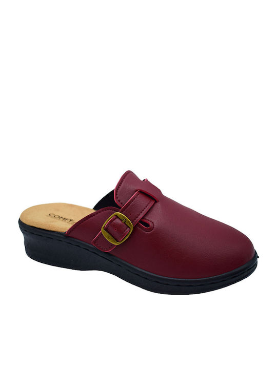 Anatomical Women's Slippers Burgundy