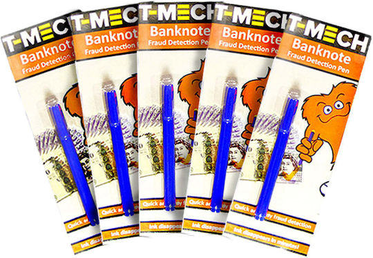 5 X Counterfeit Money Detector Pens