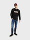 3301 Ανδρικό Παντελόνι Τζιν με Slim Εφαρμογή Medium Aged Denim