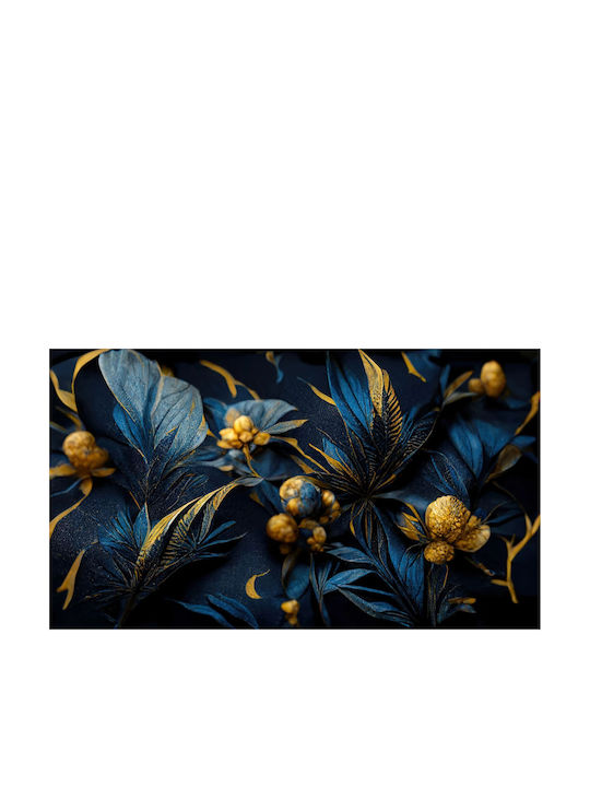 Wandbilder Wohnzimmer Goldblatt Tapete Glamour 240x360