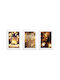 Elegant Christmas Posters Living Room Gold Wall Decorations 3x30x40
