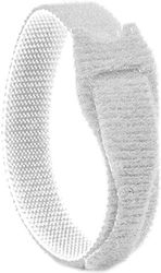 Velcro Pack of 25pcs White Velcro Cable Ties 20x2mm