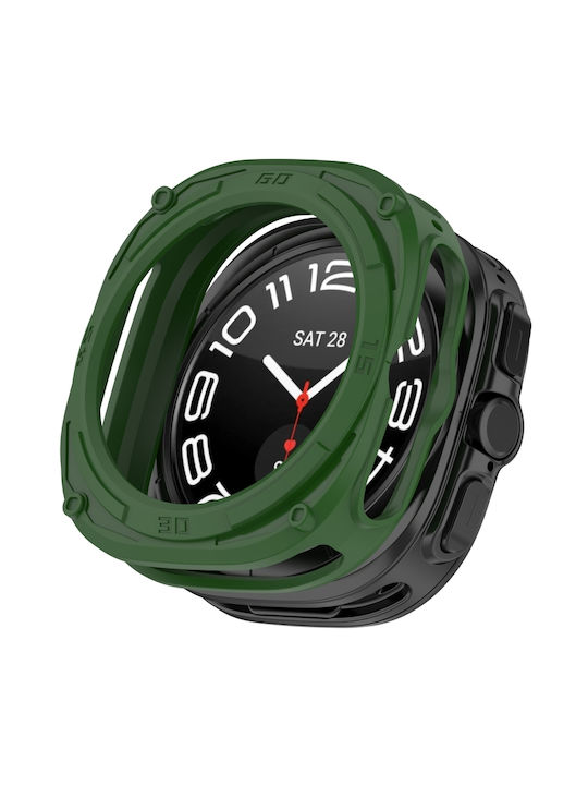 Θήκη Σιλικόνης σε Πράσινο χρώμα για Samsung Galaxy Watch Ultra 47mm