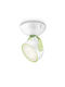 Philips Monos LED Alb Cald Spot în Culoare Verde