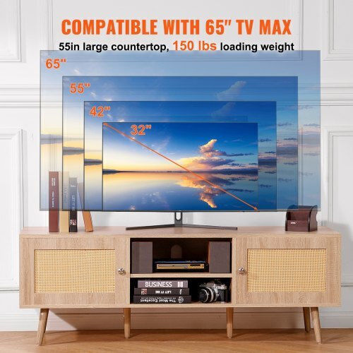 Έπιπλο Τηλεόρασης Δρυς Μ140xΠ50xΥ50cm