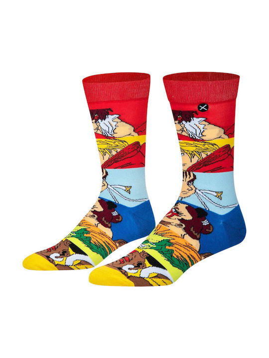 Odd Sox X Street Fighter Bărbați Șosete Multicolor 1Pachet