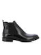 Deri Chelsea-Stiefel Schwarz Herrenstiefel
