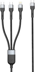 USB to Lightning / Type-C / micro USB Cable 1m 40516