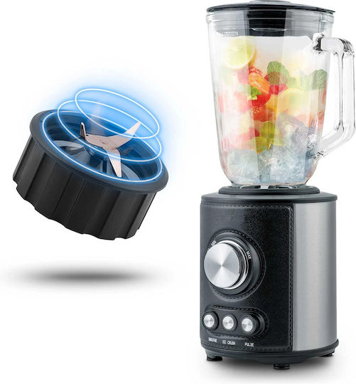 Blender Cu Cană De Sticlă 1,5 L 800W Gri