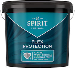 Spirit Flex Protection Πλαστικό Χρώμα Θερμομονωτικό για Εξωτερική Χρήση 10lt Spirit Flex Protection Πλαστικό Χρώμα Θερμομονωτικό για Εξωτερική Χρήση 10lt