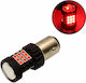 Bipolar Led Canbus Bulb 1157 Bay15d 30 Smd 12-24v 900lm Red 1 Piece Oem