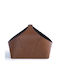 Кошница Lethal 30x20x32 Кожена текстура Лате Nef-nef Homeware