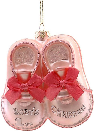 Ornament suspendat Figura De sticlă Roz
