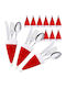 Cutlery Case Caps 12pcs Ruhhy 22303