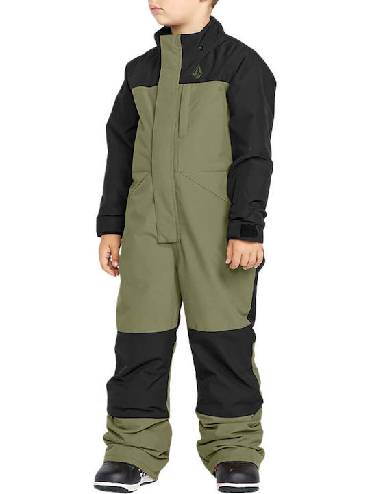 Volcom II0452500-IVY Salopetă de schi și snowboard pentru copii Ski & Snowboard Verde
