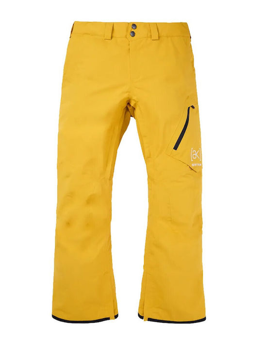 Burton Ak Cyclic Gore-tex 2l 10000111001 Ανδρικό Παντελόνι Σκι & Snowboard Κίτρινο Burton Ak Cyclic Gore-tex 2l 10000111001 Ανδρικό Παντελόνι Σκι & Snowboard Κίτρινο