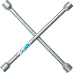 Vorel Kreuz-Autoreifen-Schraubenschlüssel 17/19 und 22mm