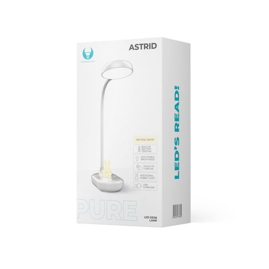 Forever Light Lumini LED Lampă de birou pentru copii Alb Forever Light Lumini LED Lampă de birou pentru copii Alb