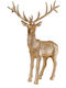 Vetur BV Christmas Figure Reindeer Gold Height 76cm