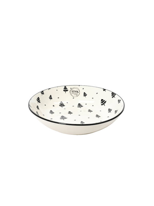 Kaemingk Weihnachtlich Platte Porzellan L20.3xB4.3xD20.3cm.
