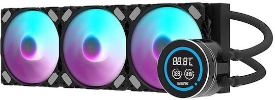 Darkflash DN-D360 Water Cooling AIO CPU With 3 Fans 120mm And ARGB Lighting
