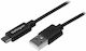 StarTech USB 2.0 Cable USB-C male - USB-A Μαύρο 2m USB2AC2M10PK