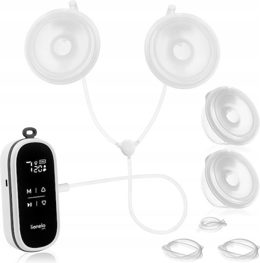 Lionelo Electric Double Breast Pump Twee Go Battery Transparent 150ml