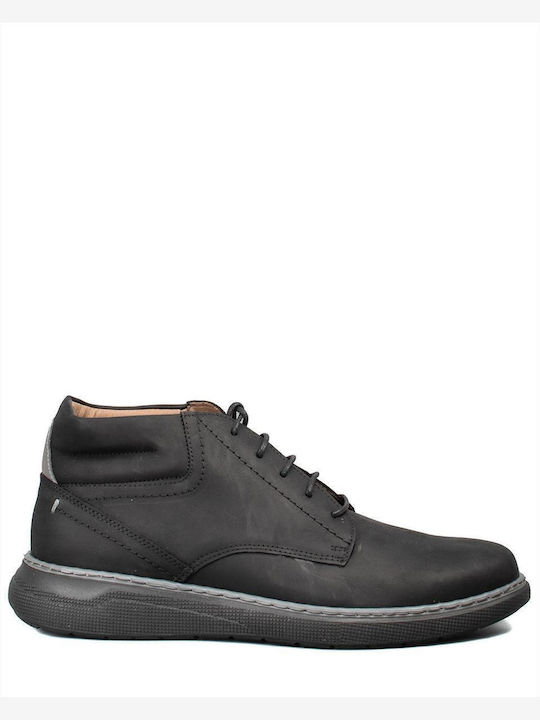 Damiani Piele Negru Ghete barbati