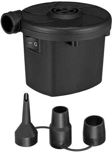 Pompa electrică pentru saltele 400 L/min 50 W alimentată de priză auto 220V 12V DC