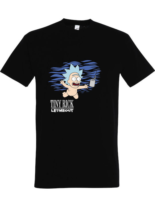 kirikoko Kids Top Black Tiny Rick Let Me Out Ni...