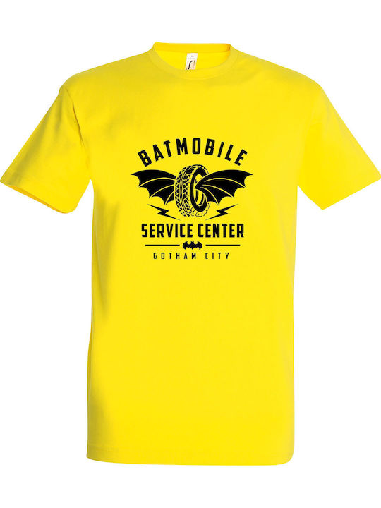 Batmobile Service Center Gotham City Batman T-s...