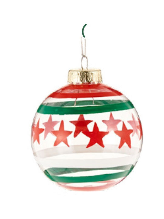 Hanging Ball Ornament Ornament Plastic Transparent 8cm