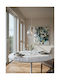GloboStar Wire Pendant Light White Grid with Socket E27 29x29x90cm