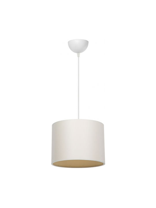 GloboStar Blaze Pendant Light Beige with Socket...