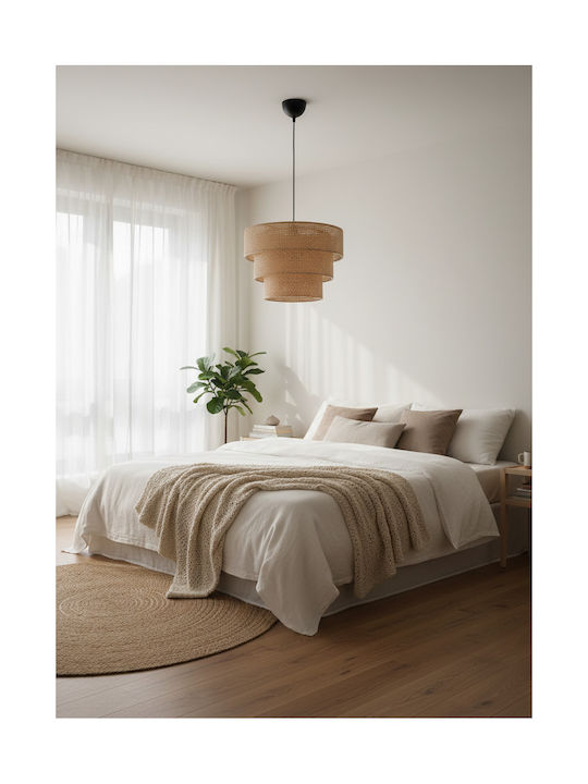 GloboStar Level Pendant Light Brown with Socket...